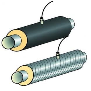 Элемент трубопровода стальной в изоляции ППУ-ОЦ-1 76 мм в Санкт-Петербурге