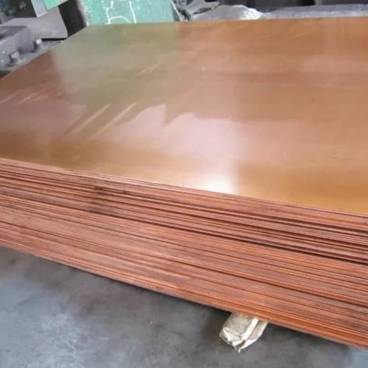 Медный лист 1,8x600х1500 мм М1 твердый в Санкт-Петербурге фото 4