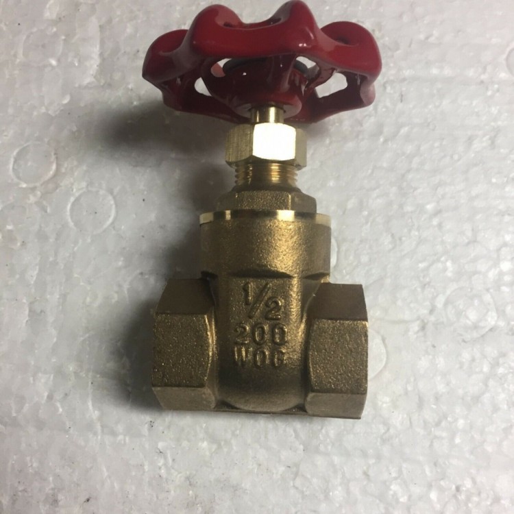 Кран латунный конусный газ 11б34бк Ду 15 Ру10 G1/2