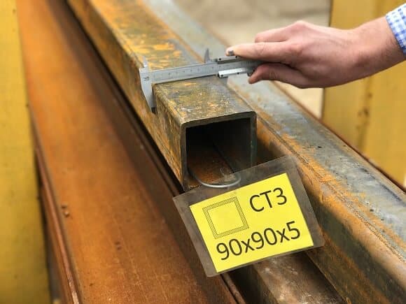 Замер штангенциркулем