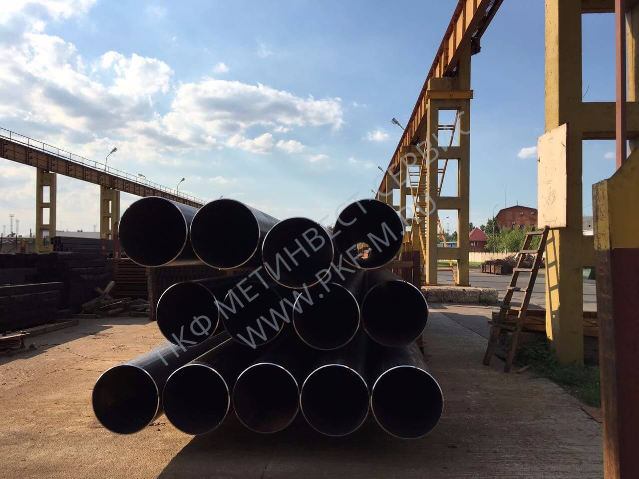 трубы большого диаметра стальные вид 2